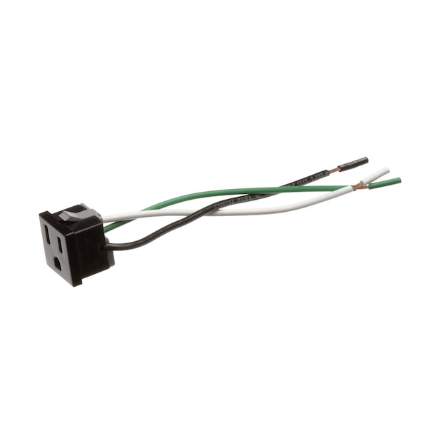 Marshall Air Receptacle, Snap In Nema 5-15 501968 - main